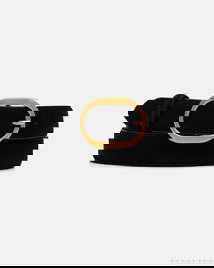 Answear.LAB curea din piele intoarsa