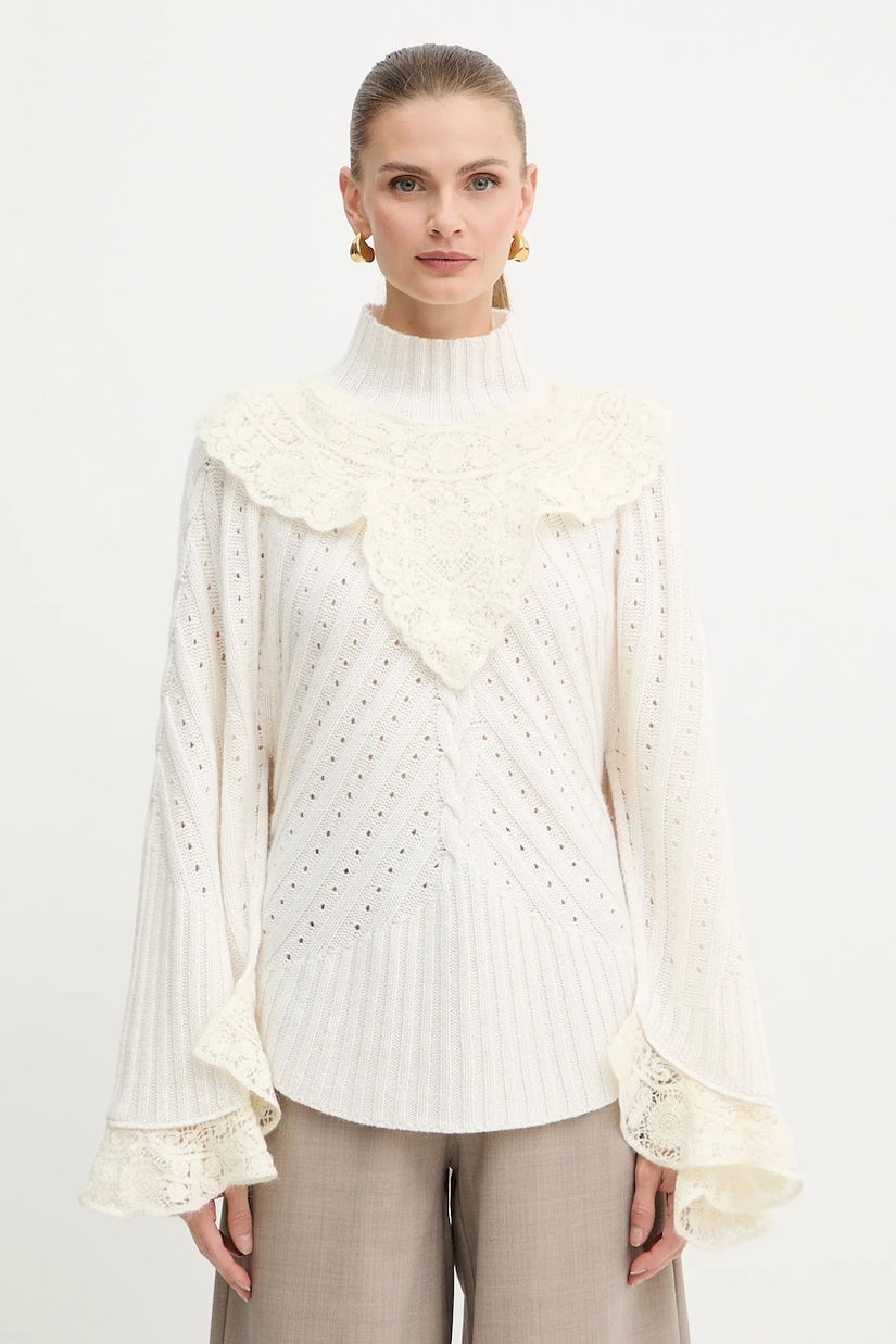 Twinset pulover din amestec de lână