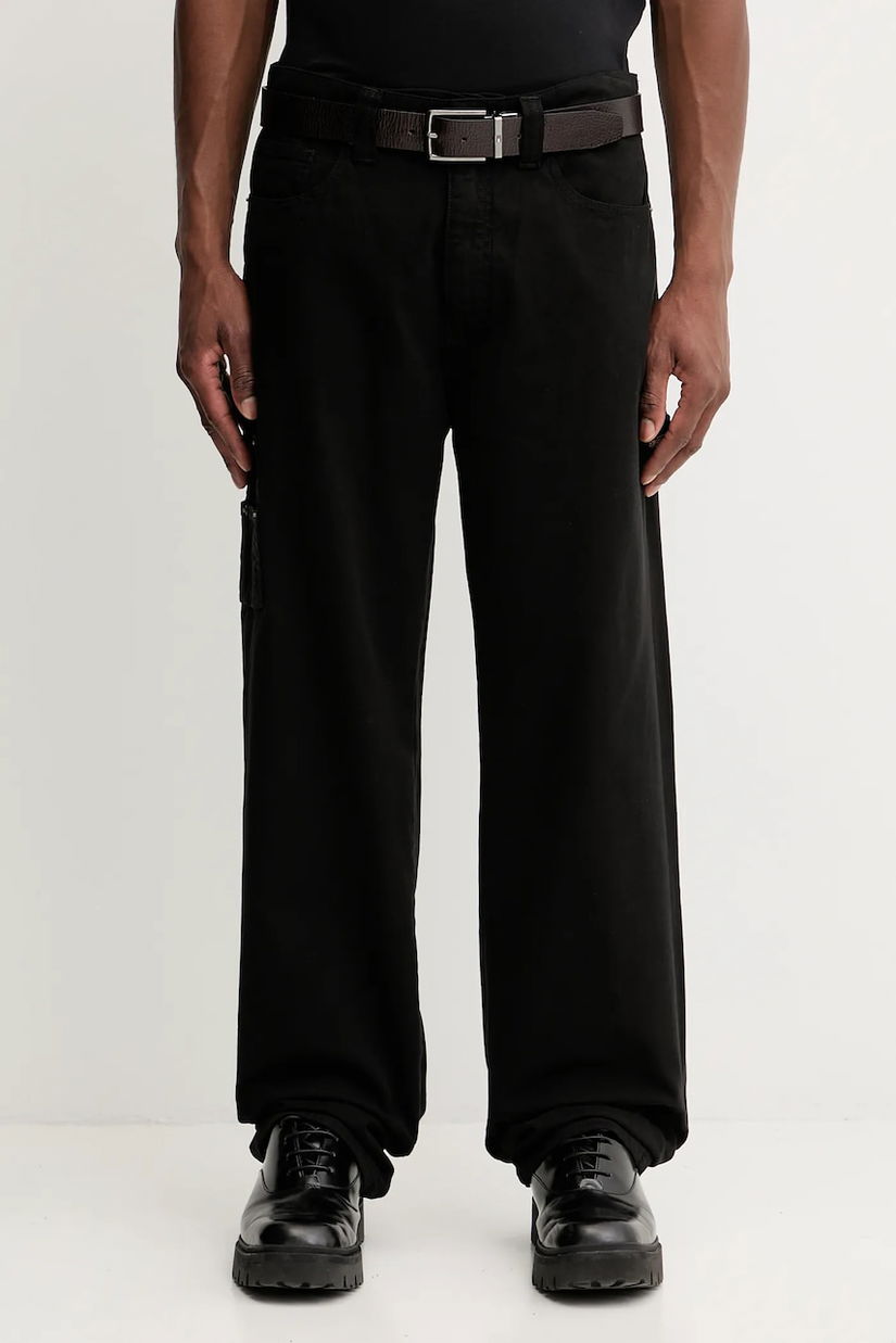 Guess Jeans pantaloni de bumbac