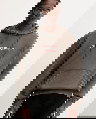 Guess Jeans hanorac de bumbac