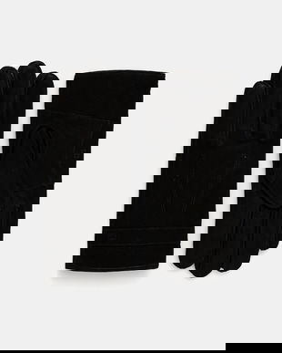 Tommy Hilfiger mănuși de piele