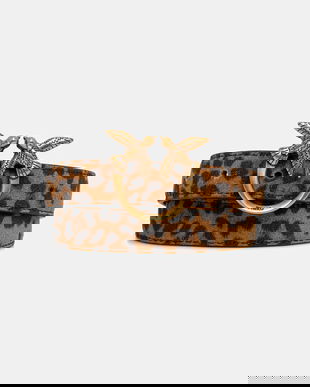 Pinko curea din piele întoarsă