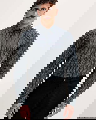 HUGO camasa din bumbac