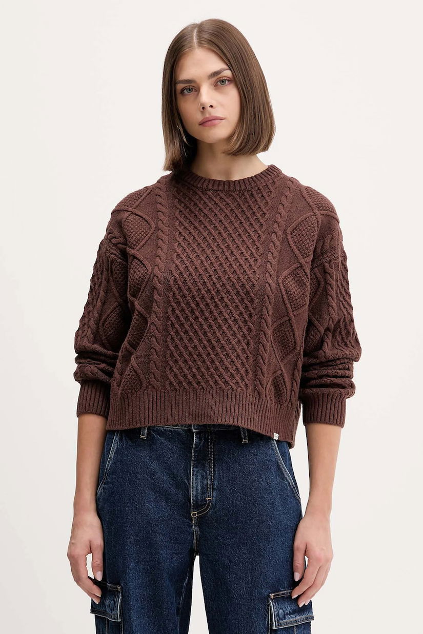 Guess Jeans pulover din amestec de lână