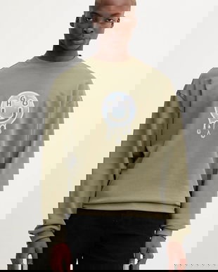 HUGO Blue hanorac de bumbac Newirex