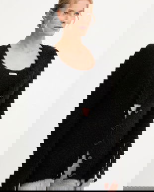 Patrizia Pepe cardigan din amestec de lână