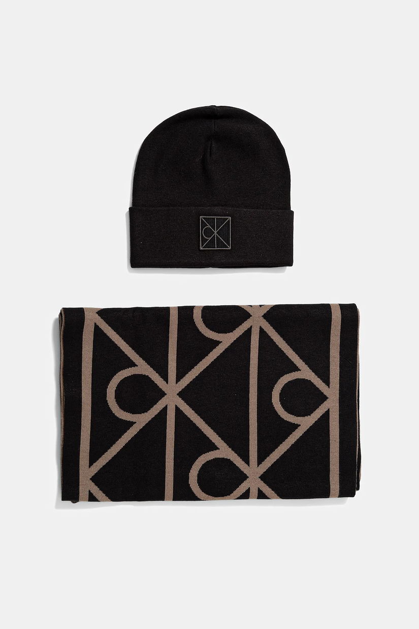 Calvin Klein pălărie si eșarfă