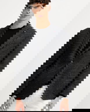 Tommy Hilfiger jachetă cu lână