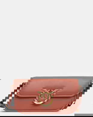 Pinko geantă de piele Horizontal