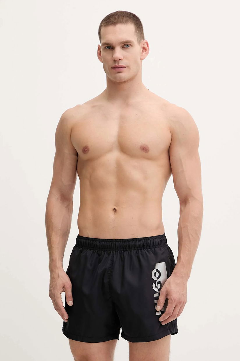 HUGO pantaloni scurți de baie SILVER