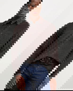 Calvin Klein Jeans cămașă din velur