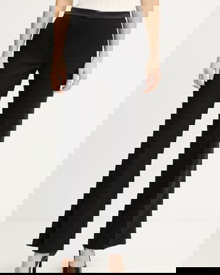 Twinset pantaloni cu lână