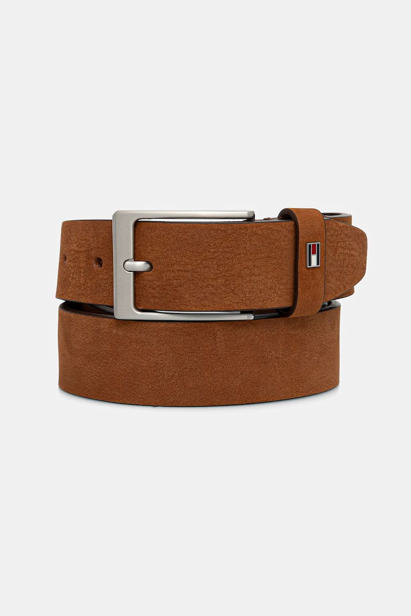 Tommy Hilfiger curea din piele întoarsă