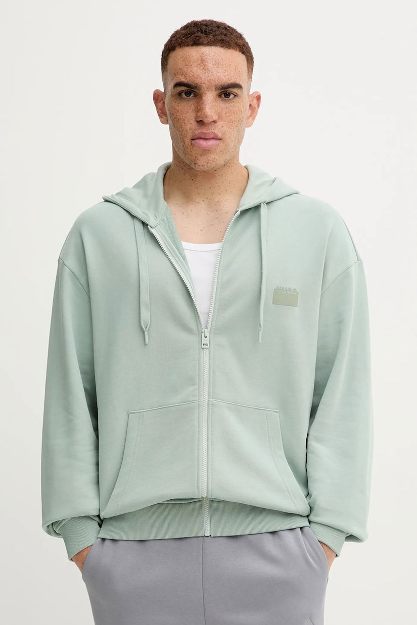 HUGO hanorac de bumbac Delastomer