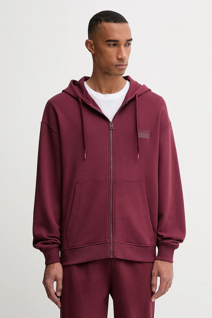 HUGO hanorac de bumbac Delastomer