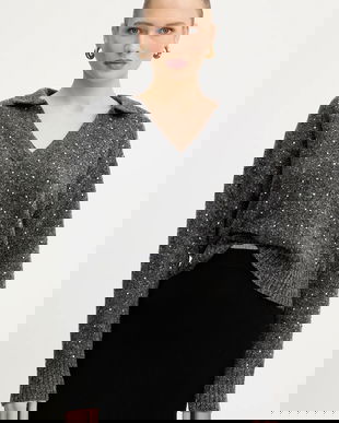 Pinko pulover din amestec de lână