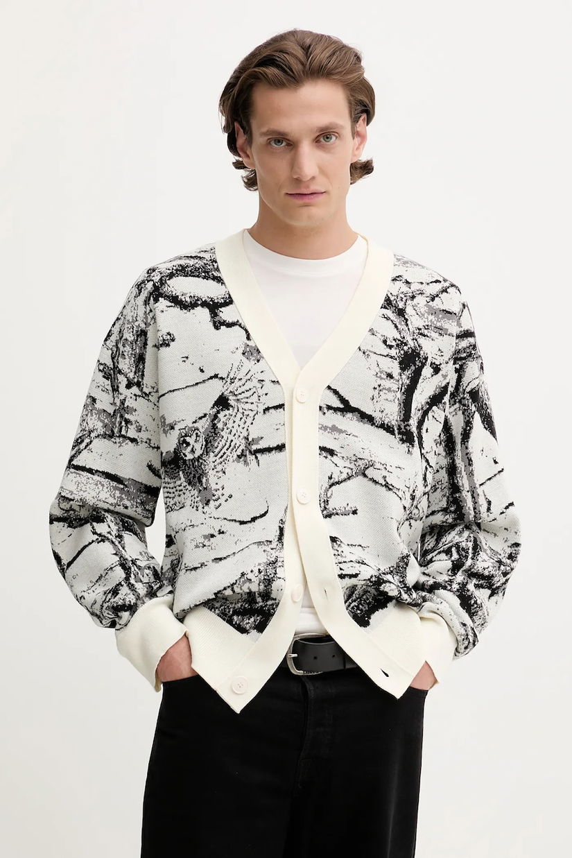 HUGO cardigan din amestec de lână Servot