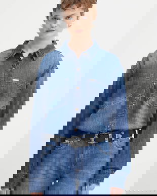 Guess Jeans cămașă jeans