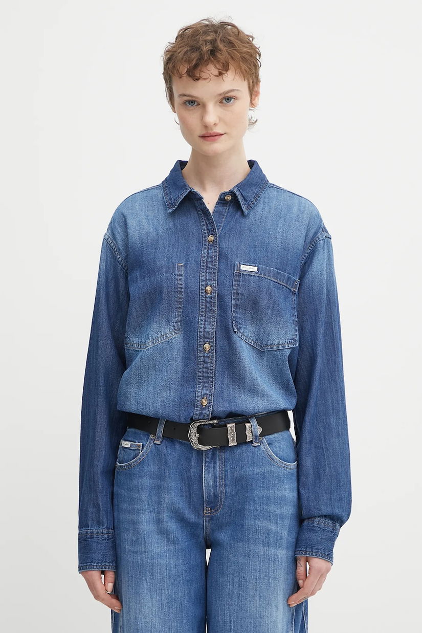 Guess Jeans cămașă jeans