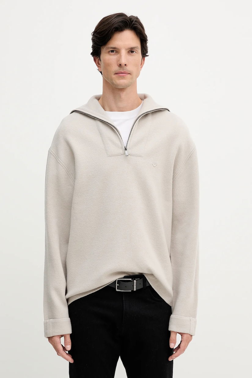 Emporio Armani pulover de lână