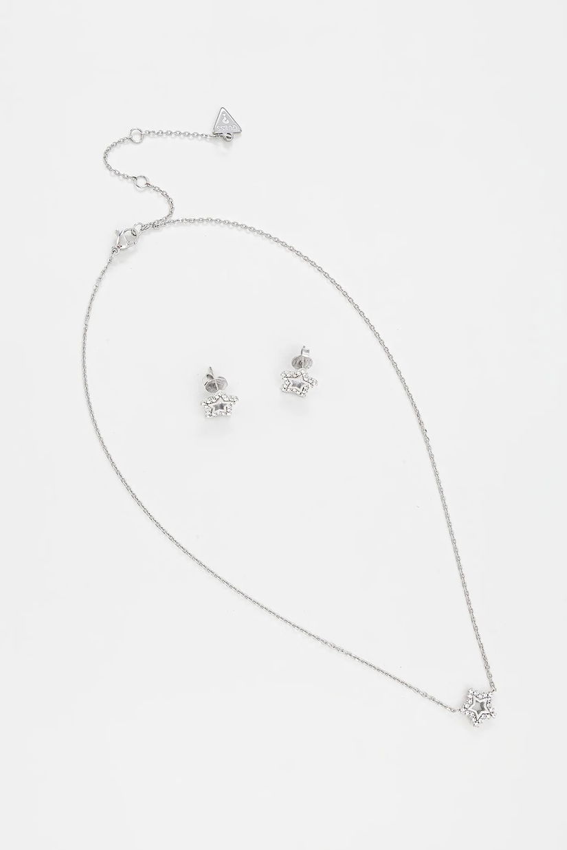 Guess colier și cercei ICONIQUE