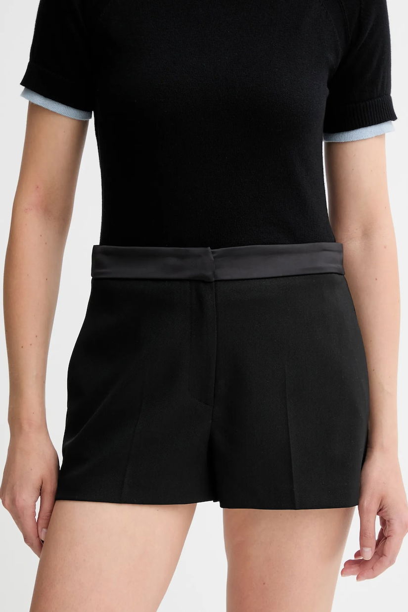 Twinset pantaloni scurți din lână