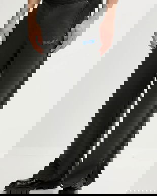 HUGO Blue pantaloni de trening din bumbac Naspant