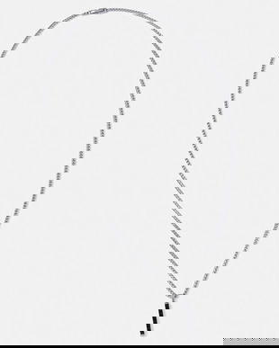 Guess colier ECLIPSE NOIR