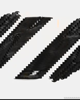 Calvin Klein mănuși de piele