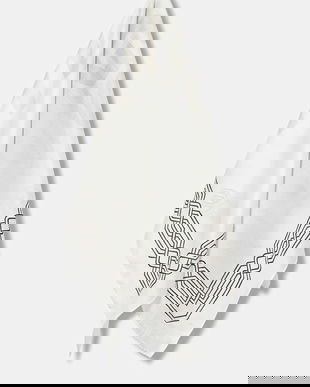 HUGO eșarfă cu un amestec din mătase Bandana cm 60x60