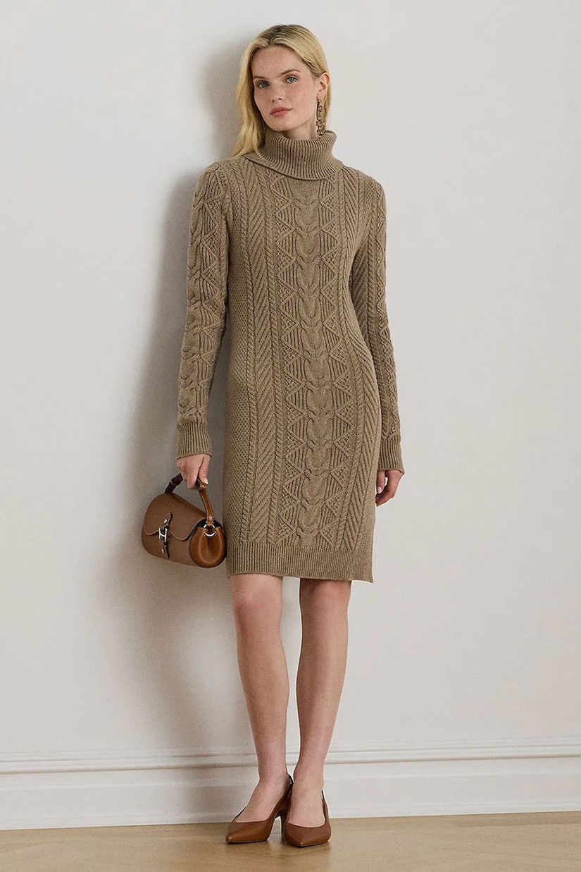 Lauren Ralph Lauren rochie cu lână