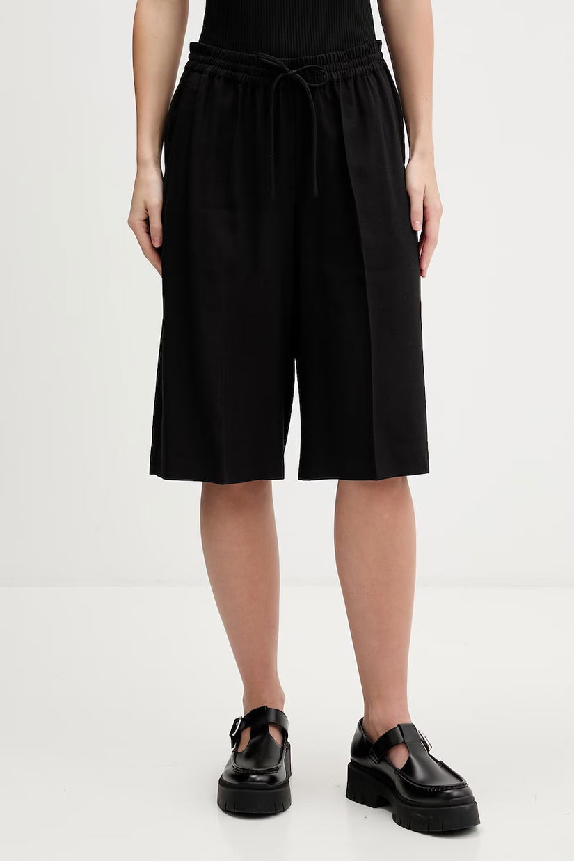 Karl Lagerfeld Jeans pantaloni scurți din amestec de in