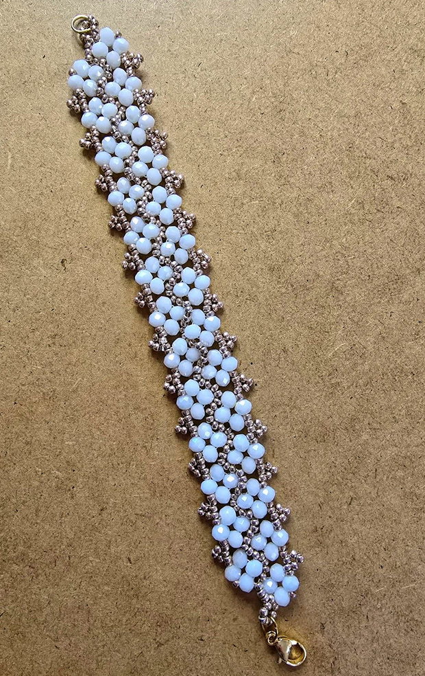 Brățară handmade Lumină de Porțelan