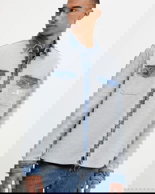 Guess Jeans cămașă jeans