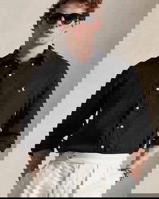 Polo Ralph Lauren cămașă de in Long Sleeve Sport Shirt