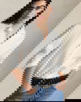 Polo Ralph Lauren cămașă din bumbac Long Sleeve Light Shirt