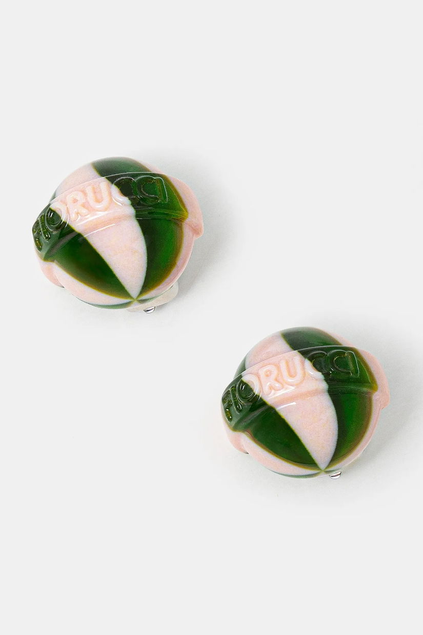 Fiorucci cercei Striped Mini Lollipop