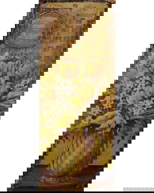 Decoratiune din metal pentru perete cu flori