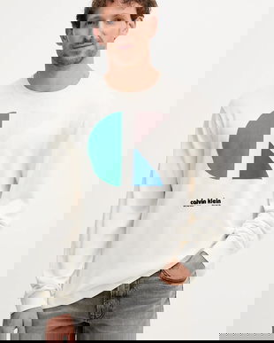 Calvin Klein Jeans pulover de bumbac