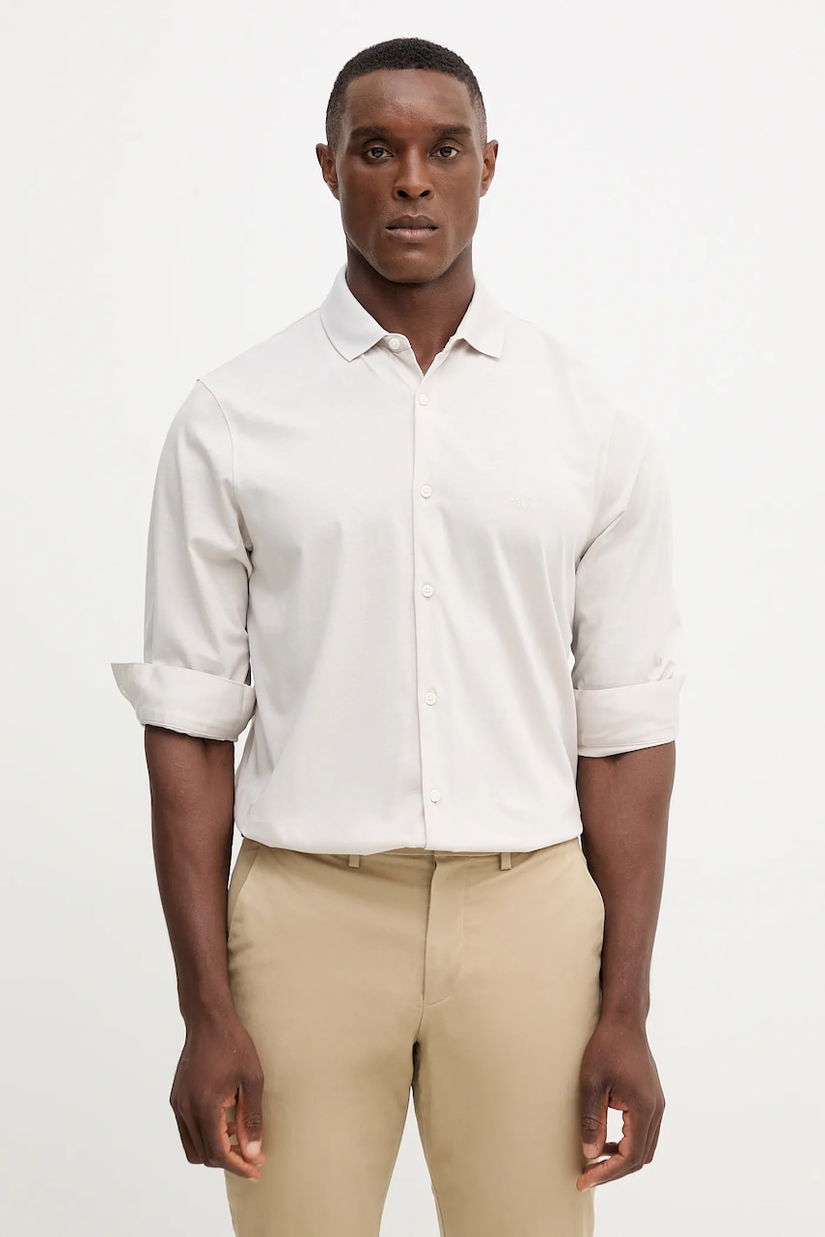 Armani Exchange cămașă din bumbac