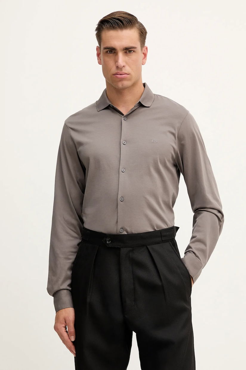 Armani Exchange cămașă din bumbac