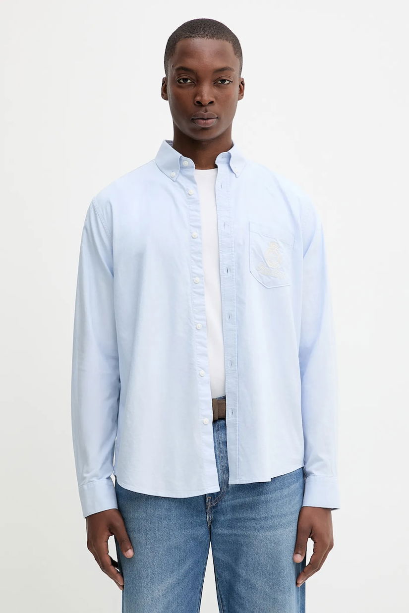 Guess Jeans cămașă din bumbac