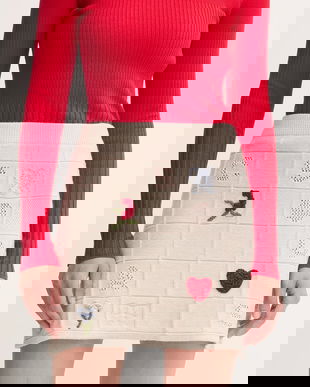 Twinset fustă de lână