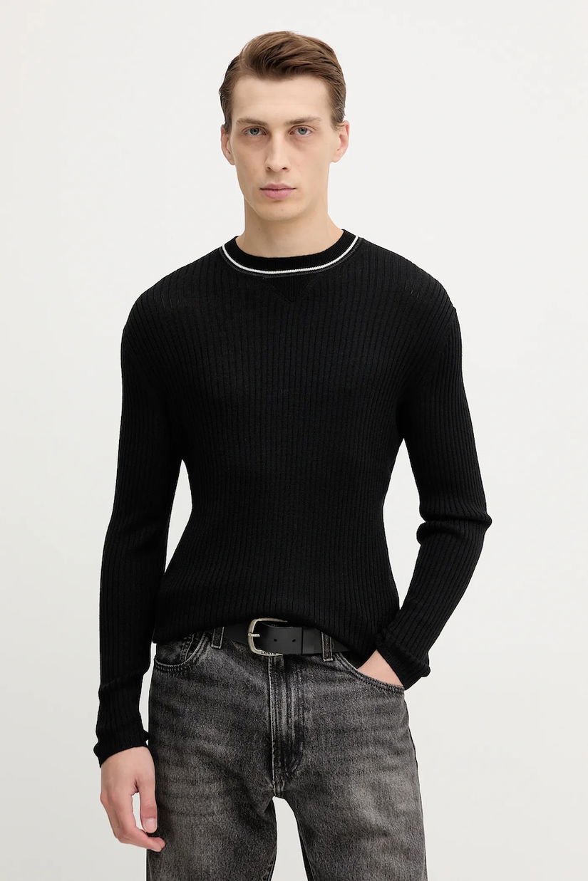 Armani Exchange pulover de lână