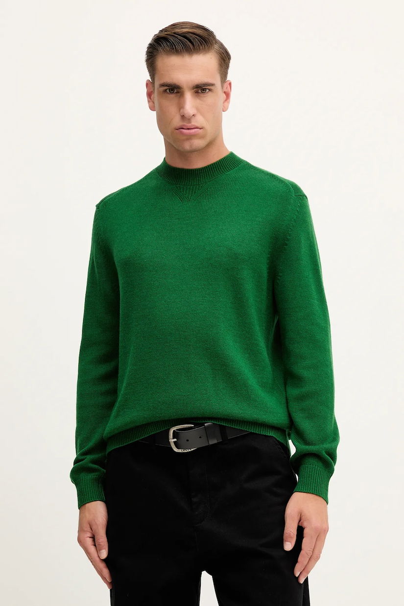 Armani Exchange pulover din amestec de lână