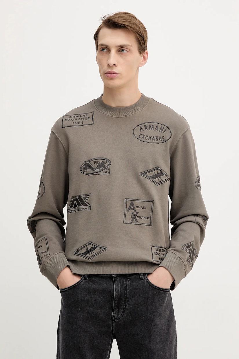 Armani Exchange hanorac de bumbac