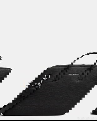 Tommy Hilfiger geantă pentru laptop din piele 40 x 30 x 6 cm