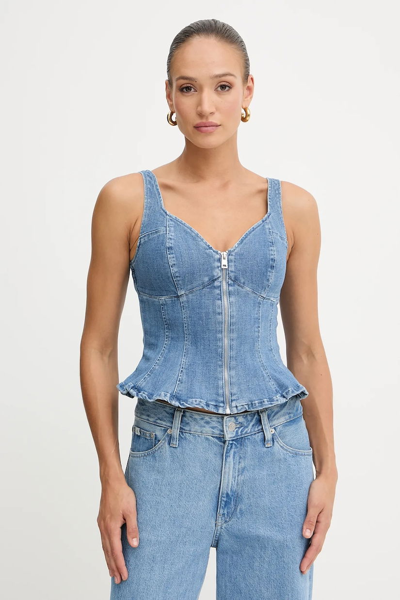Guess top din denim ANIKA