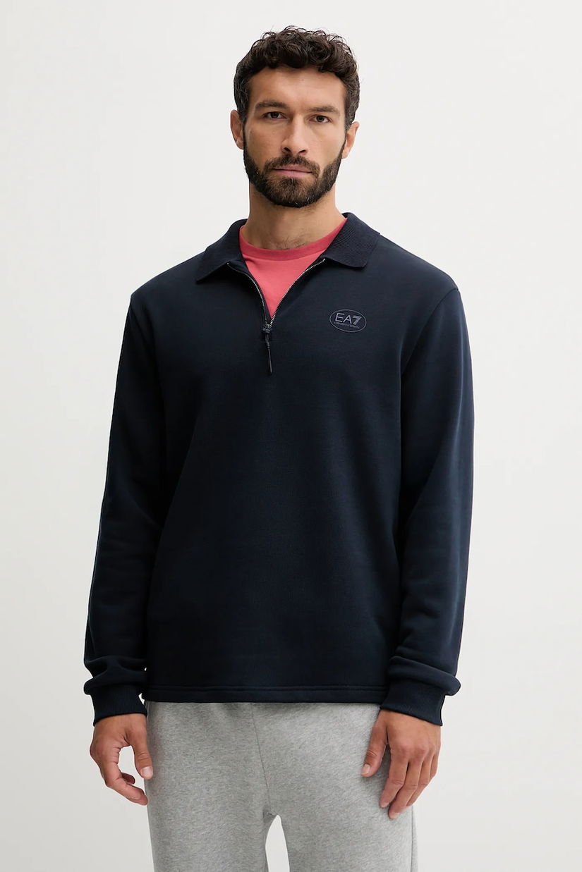 EA7 Emporio Armani hanorac de bumbac