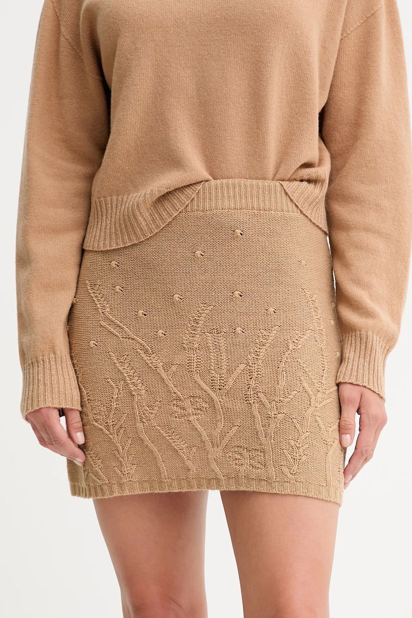 Twinset fustă din amestec de lână